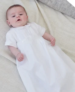 Kissy Kissy Aiden Christening Convertible Gown & Hat Set><noscript><img width=