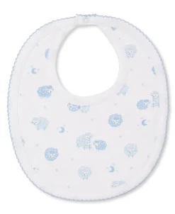 Kissy Kissy Baa Baa Baby Sheep Blue Bib> Bibs