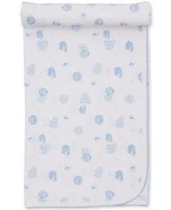 Kissy Kissy Baa Baa Baby Sheep Blue Blanket> Blankets