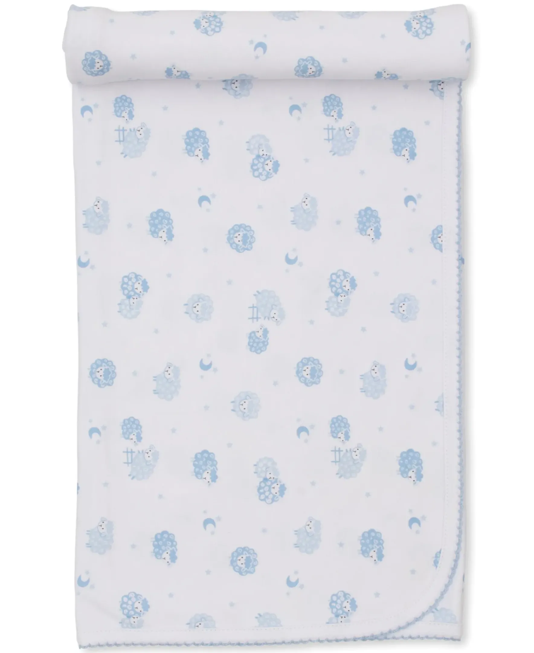 Kissy Kissy Baa Baa Baby Sheep Blue Blanket> Blankets