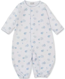 Kissy Kissy Baa Baa Baby Sheep Blue Convertible Gown> Convertible Gowns
