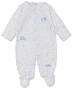 Kissy Kissy Baa Baa Baby Sheep Blue Star Footie> Footies