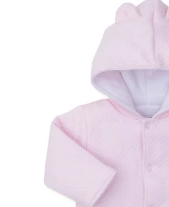 Kissy Kissy Baby Bear Cub Jacquard Padded Playsuit> Playsuits