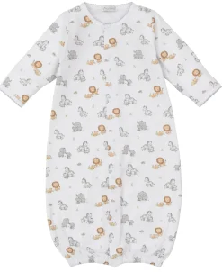 Kissy Kissy Baby Jungle Playdate Convertible Gown> Convertible Gowns