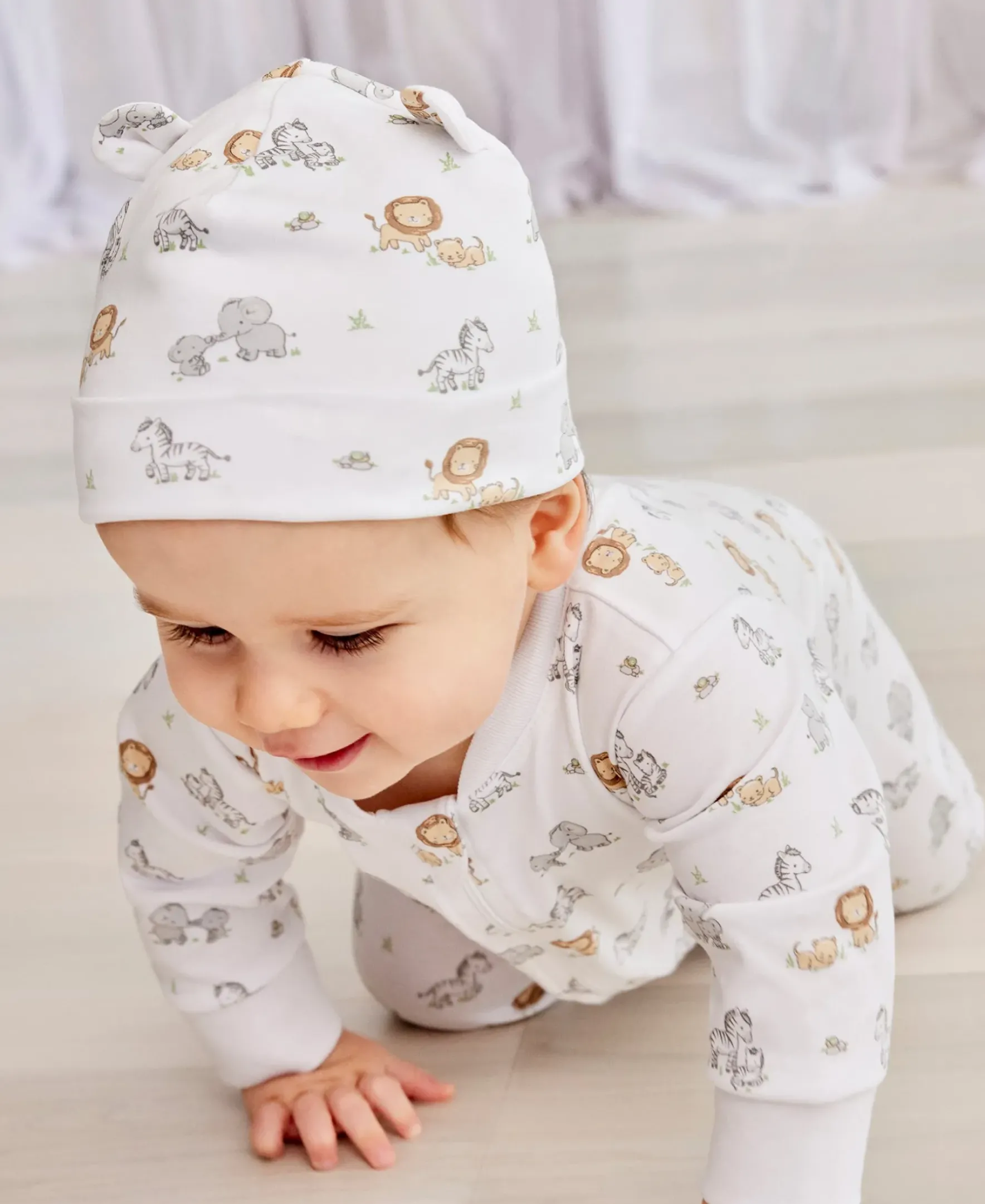 Kissy Kissy Baby Jungle Playdate Novelty Hat> Hats