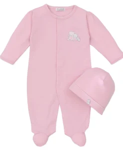 Kissy Kissy Beary Besties Footie & Hat Set> Hats|Footies