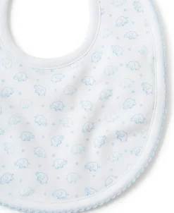 Kissy Kissy Blue Ele-Fun Bib> Bibs|Classic Collections