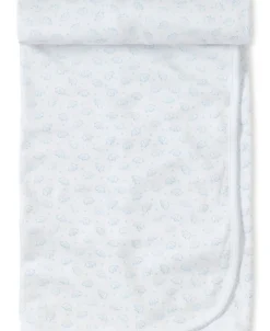 Kissy Kissy Blue Ele-Fun Blanket> Blankets|Classic Collections