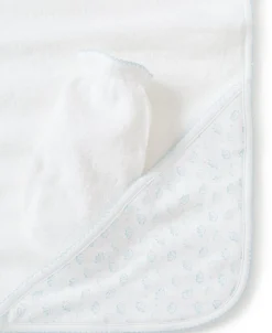 Kissy Kissy Blue Ele-Fun Towel w/ Mitt><noscript><img width=
