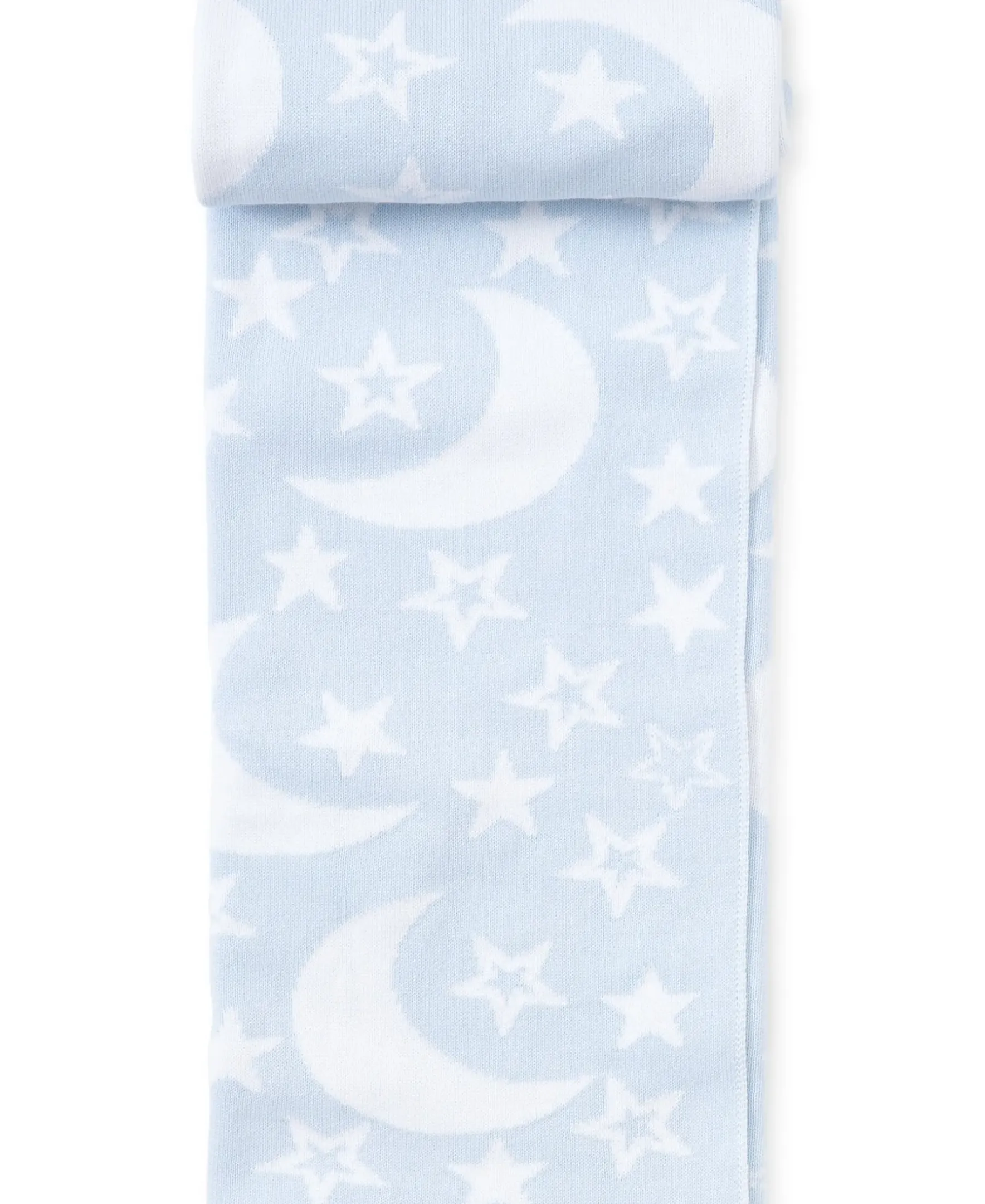Kissy Kissy Blue Moon and Star Knit Novelty Blanket> Blankets|Classic Collections