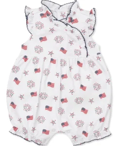 Kissy Kissy Bold Stripes & Bright Stars Ruffle Playsuit> Playsuits