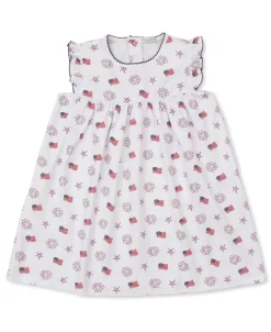 Kissy Kissy Bold Stripes & Bright Stars Toddler Dress>Kids Dresses|Dresses + Bubbles