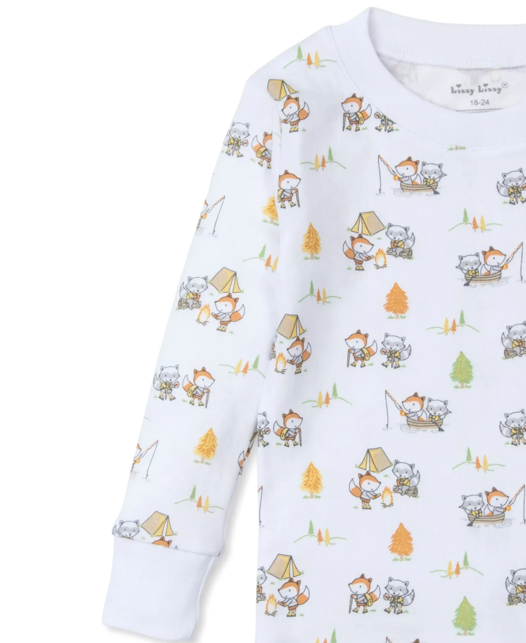 Kissy Kissy Campsite Tales Toddler Pajama Set>Kids Pajamas|Pajamas