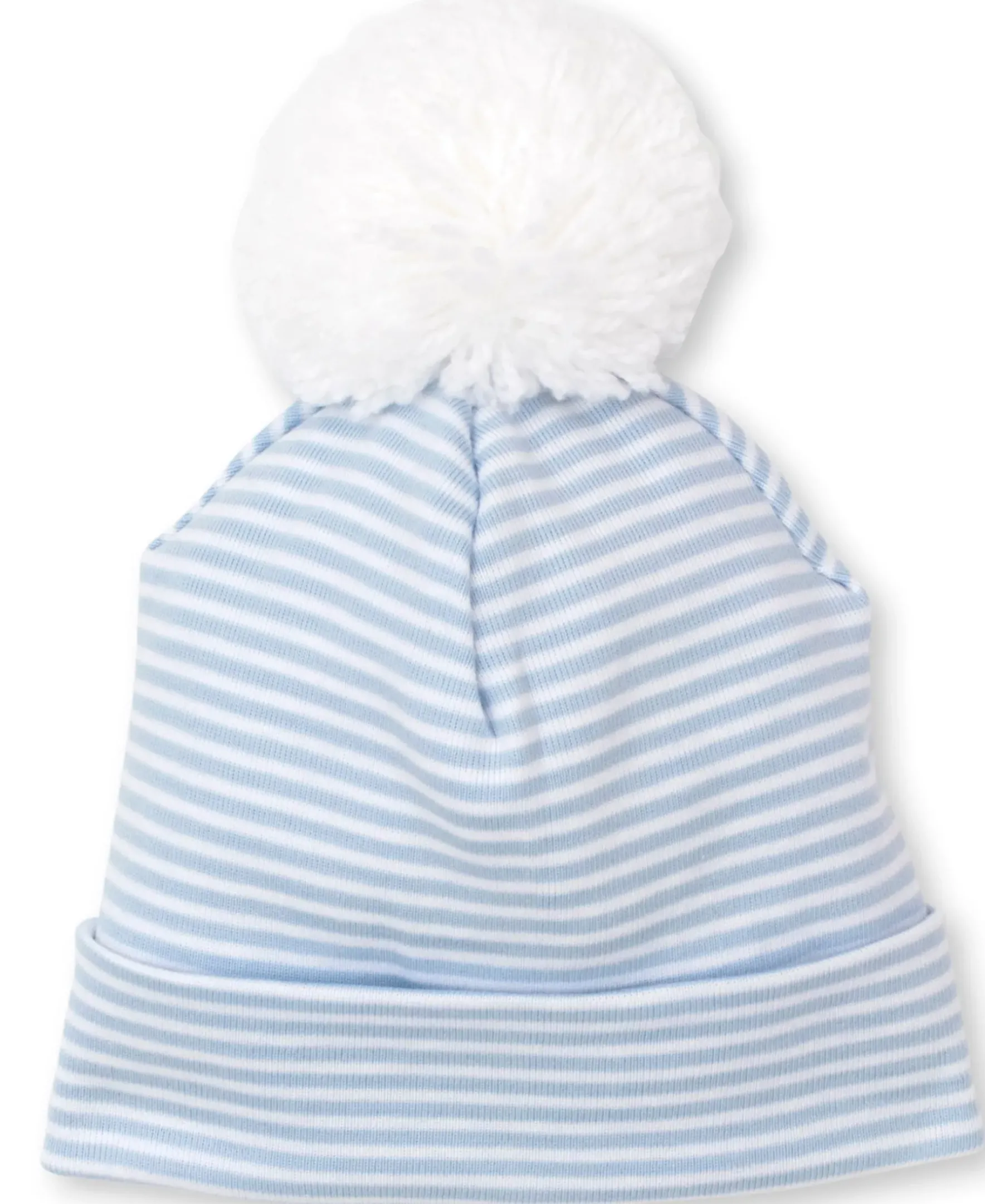 Kissy Kissy Classic Rib Blue Stripe Hat> Hats|Classic Collections