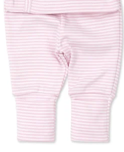 Kissy Kissy Classic Rib Stripe Footed Pant Set><noscript><img width=