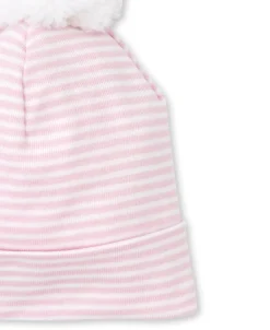 Kissy Kissy Classic Rib Stripe Hat> Hats|Classic Collections