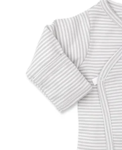 Kissy Kissy Classic Rib Stripe Footed Pant Set><noscript><img width=