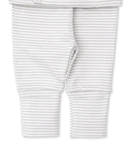Kissy Kissy Classic Rib Stripe Footed Pant Set><noscript><img width=