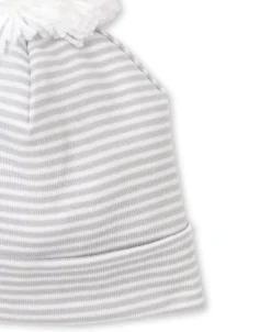 Kissy Kissy Classic Rib Stripe Hat> Hats|Classic Collections