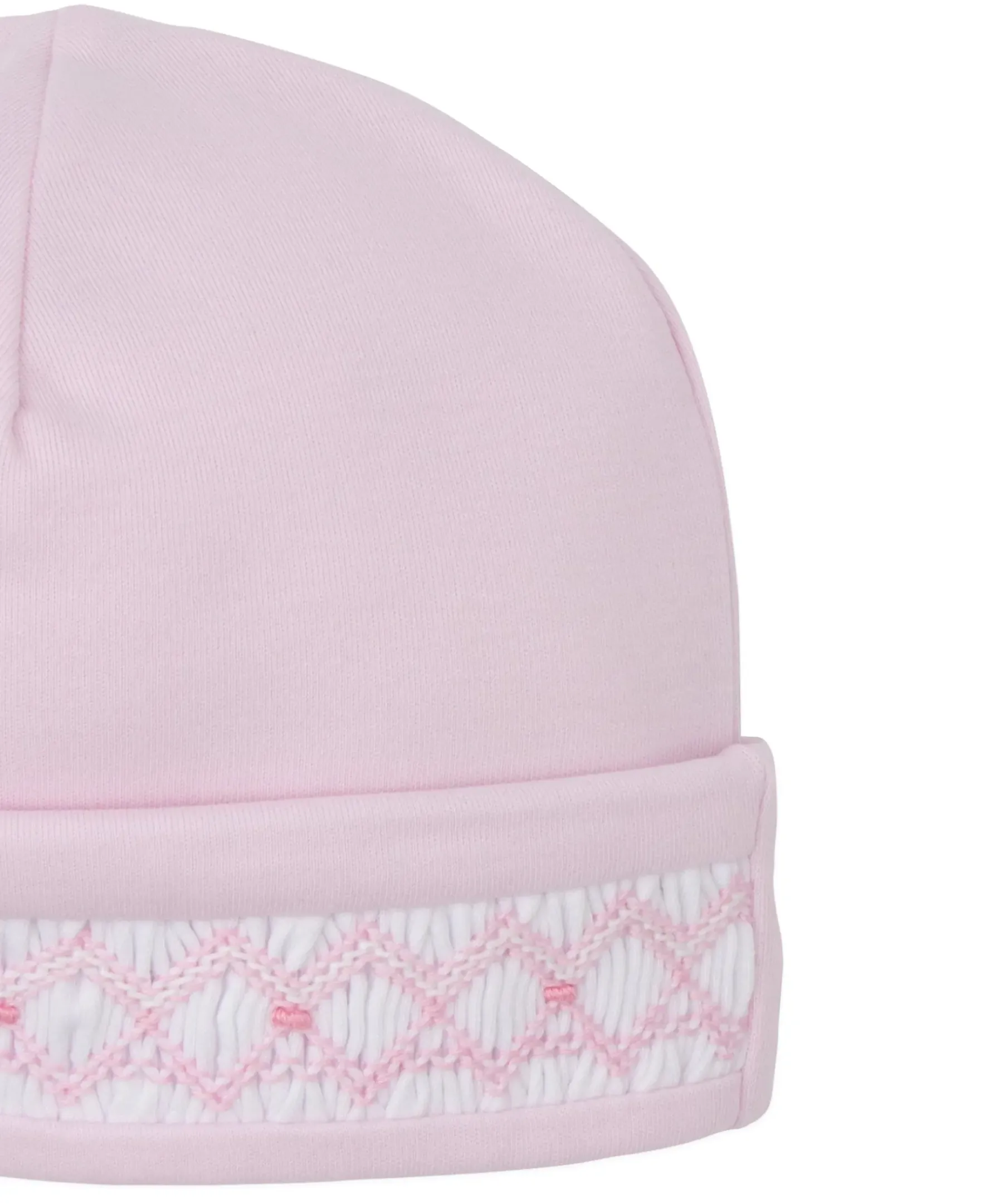 Kissy Kissy CLB Summer 25 Hand Smocked Hat> Hats|Smocking + Hand Embroidery