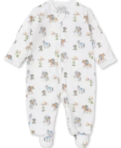 Kissy Kissy Cowpokes Roundup Zip Footie> Footies|Pajamas