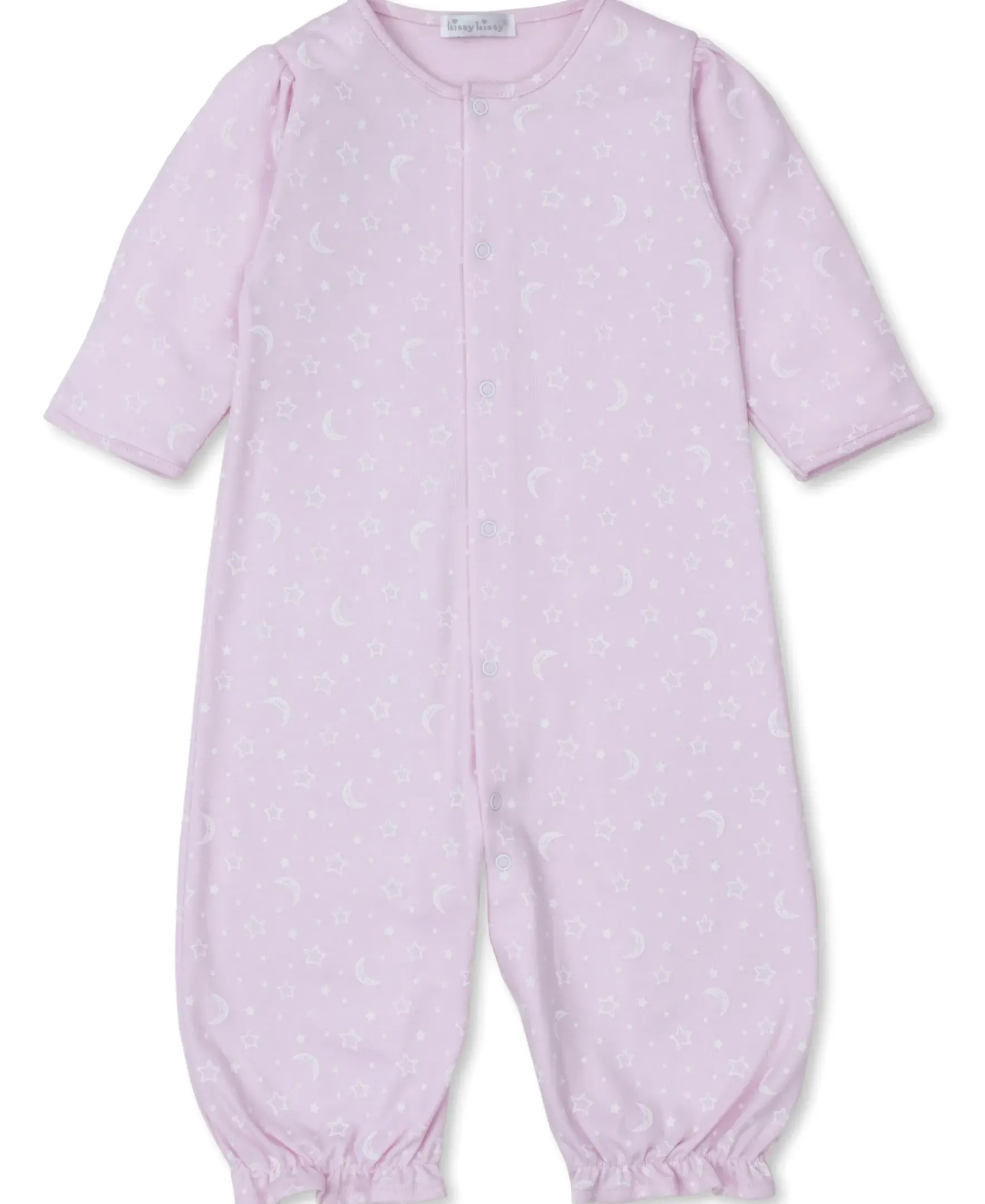 Kissy Kissy Crescent Moonlight Convertible Gown> Convertible Gowns|Smocking + Hand Embroidery
