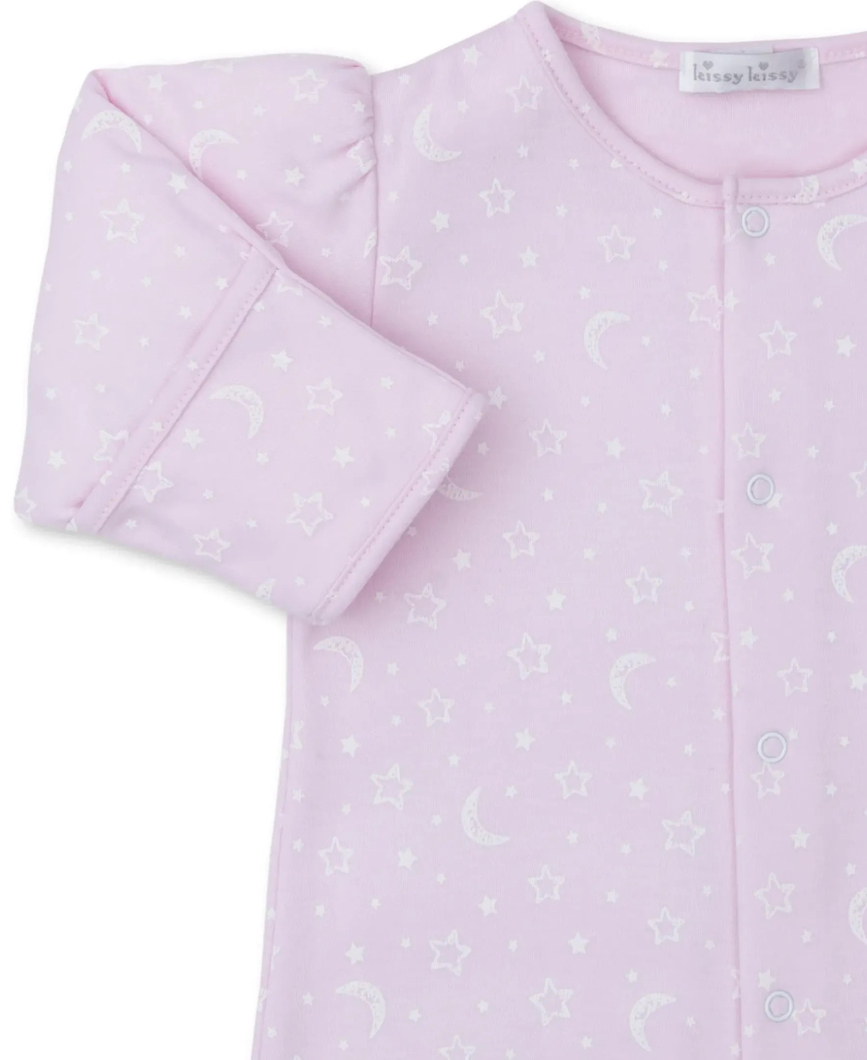 Kissy Kissy Crescent Moonlight Convertible Gown> Convertible Gowns|Smocking + Hand Embroidery