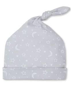 Kissy Kissy Crescent Moonlight Knotted Hat> Hats|Smocking + Hand Embroidery