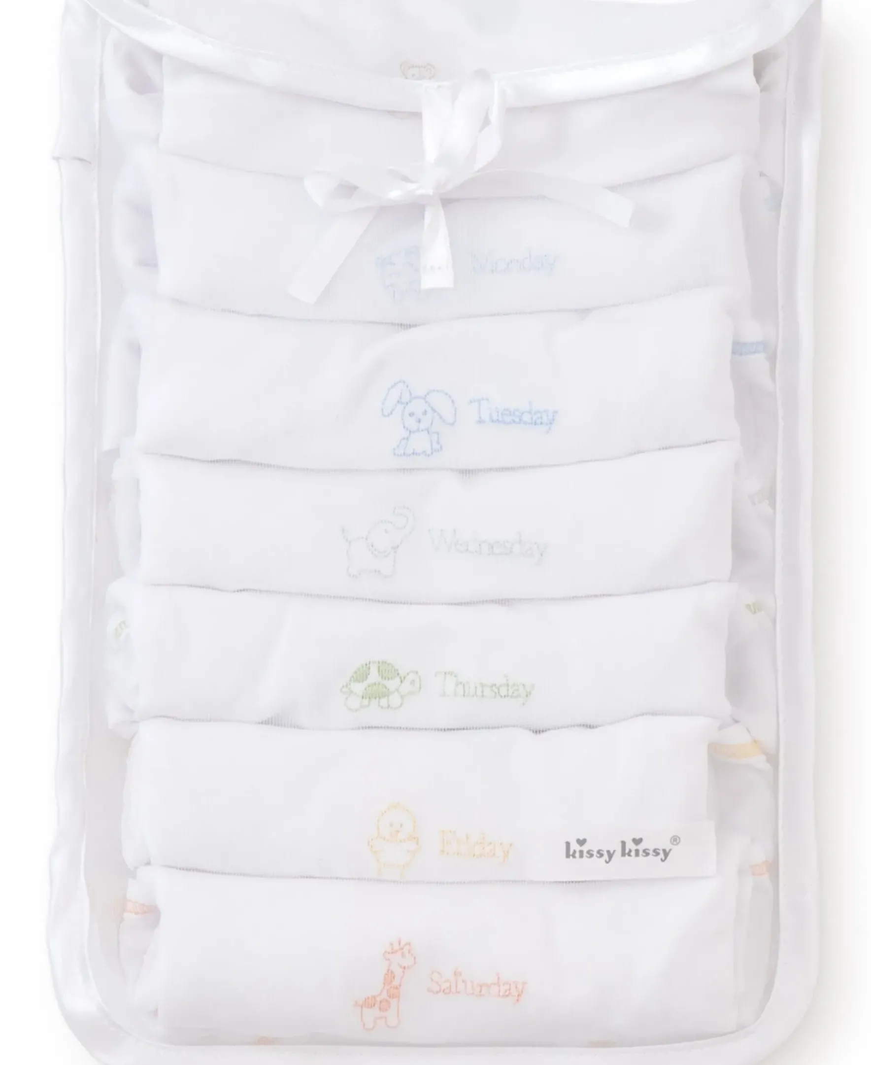 Kissy Kissy Days of the Week Boys Bodysuit Set> Bodysuits|Multipacks + Sets