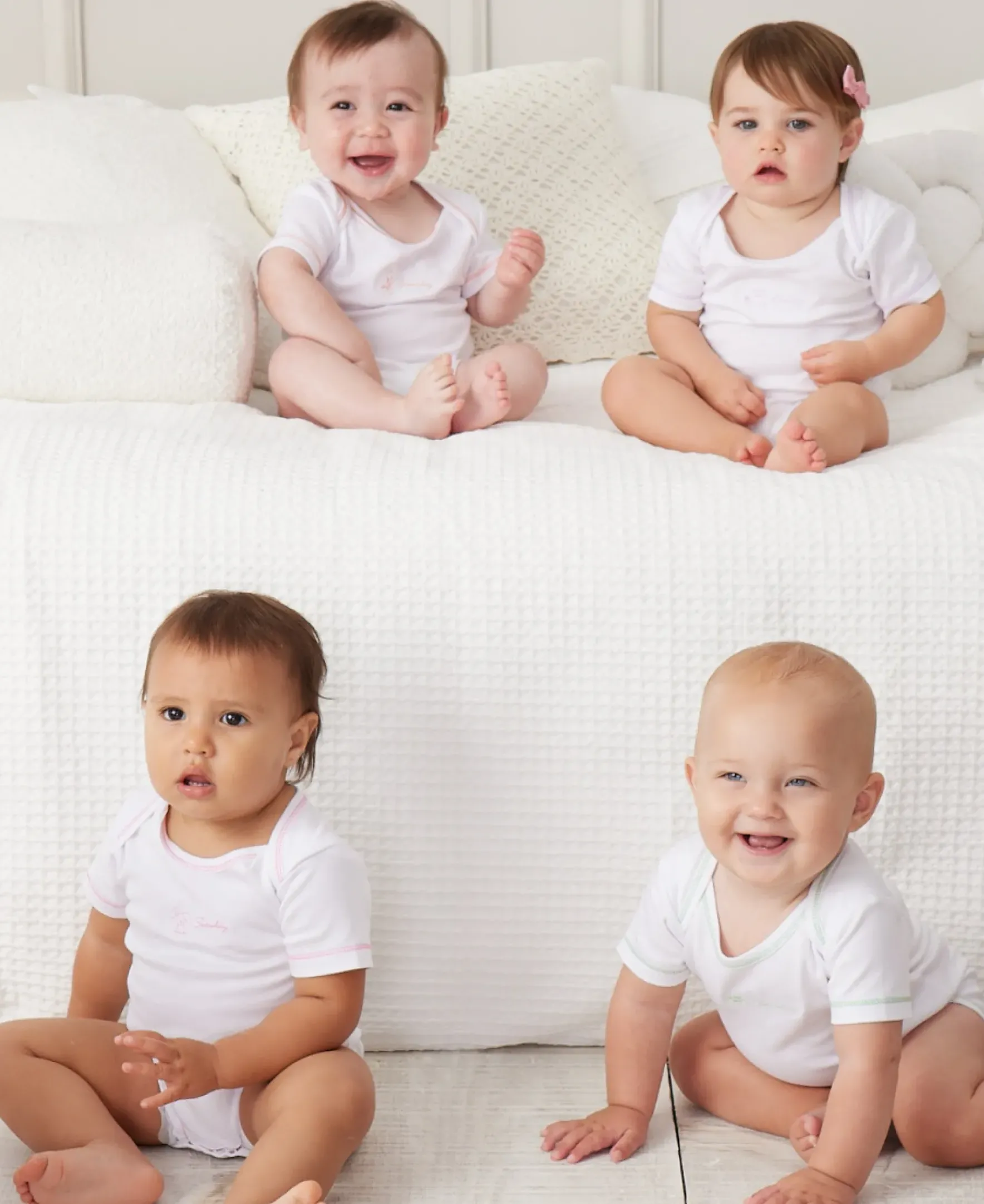 Kissy Kissy Days of the Week Girls Bodysuit Set> Bodysuits|Multipacks + Sets