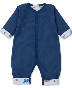 Kissy Kissy Dinosaur Domain Reversible Playsuit> Playsuits|Rompers