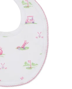 Kissy Kissy Fairway Foursome Pink Bib> Bibs