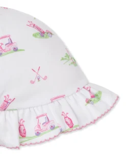 Kissy Kissy Fairway Foursome Pink Floppy Hat> Hats
