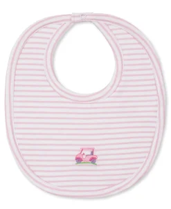 Kissy Kissy Fairway Foursome Stripe Bib> Bibs