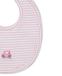 Kissy Kissy Fairway Foursome Stripe Bib> Bibs