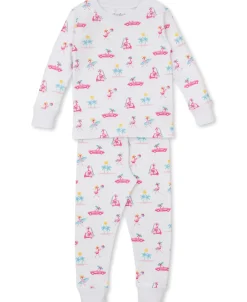 Kissy Kissy Flamingos Surfs Up Pajama Set> Pajamas