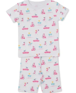 Kissy Kissy Flamingos Surfs Up Short Pajama Set> Pajamas