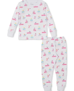 Kissy Kissy Flamingos Surfs Up Toddler Pajama Set><noscript><img width=