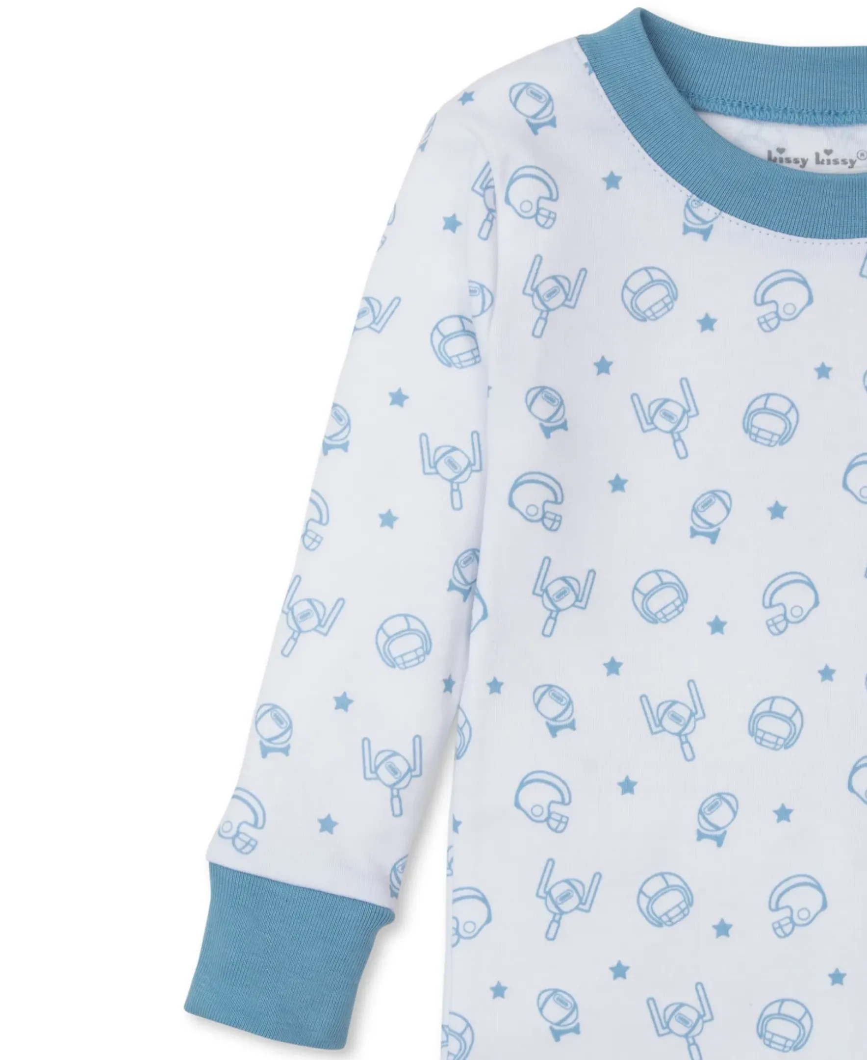 Kissy Kissy Football Kicks Toddler Pajama Set>Kids Pajamas|Pajamas