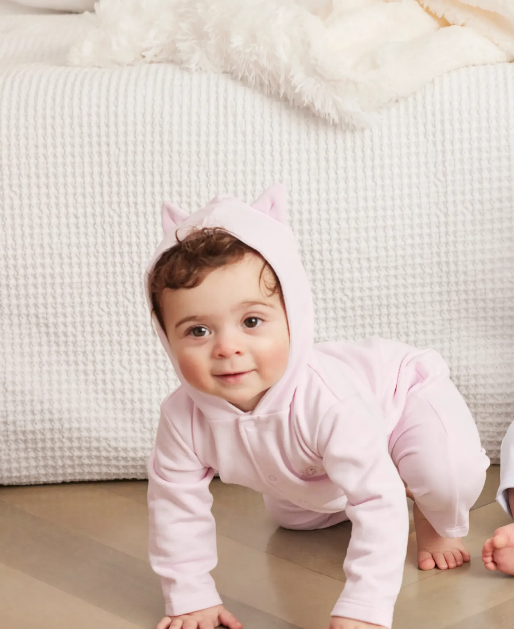 Kissy Kissy Forest Fun Playsuit with Hood> Playsuits|Rompers