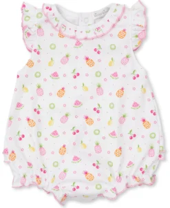 Kissy Kissy Fruit Fiesta White Bubble> Rompers|Dresses + Bubbles
