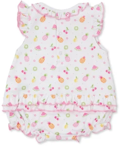 Kissy Kissy Fruit Fiesta White Bubble> Rompers|Dresses + Bubbles