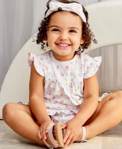 Kissy Kissy Fruit Fiesta White Headband> Headbands|White Basics