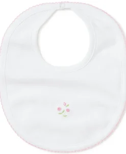 Kissy Kissy Garden Roses Reversible Bib> Bibs|Classic Collections