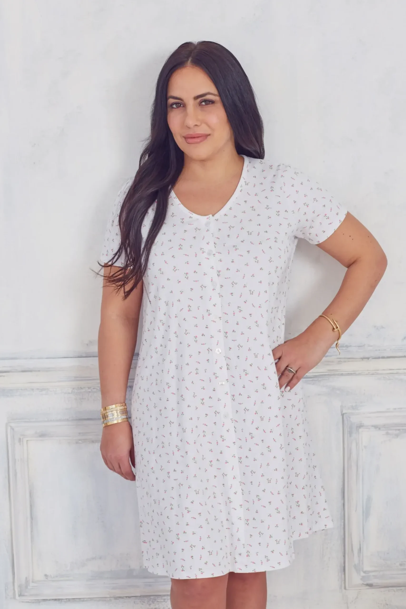 Kissy Kissy Garden Roses Women's Nightgown> Classic Collections