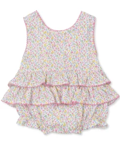 Kissy Kissy Garden Trellis Floral Bubble> Rompers|Dresses + Bubbles