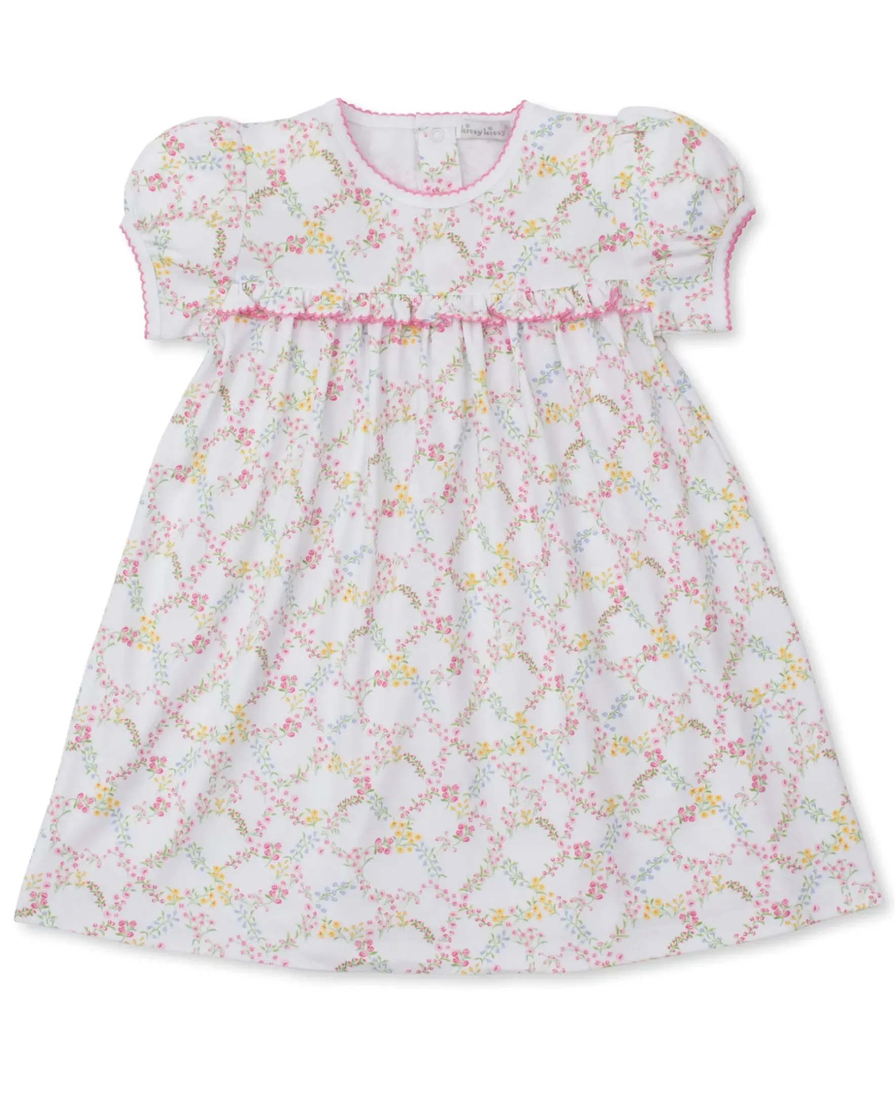 Kissy Kissy Garden Trellis Toddler Dress>Kids Dresses|Dresses + Bubbles