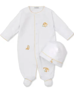 Kissy Kissy Giraffe Duo Footie & Hat Set> Hats|Footies