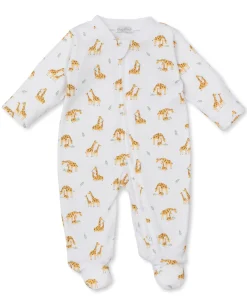 Kissy Kissy Giraffe Duo Zip Footie> Footies|Pajamas