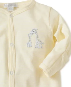 Kissy Kissy Giraffe Generations Striped Footie> Footies|Classic Collections
